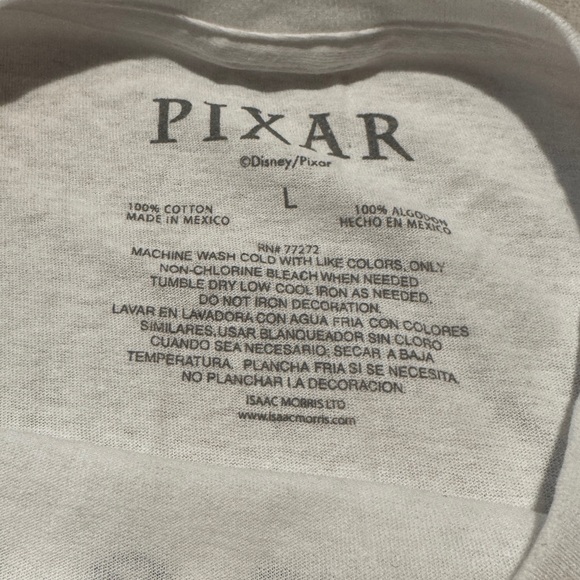 Monsters University White T-Shirt NWOT - Picture 3 of 6